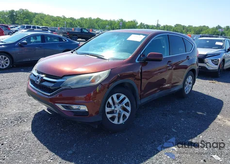 2015 Honda Cr-V Ex из США, поврежденный, VIN 2HKRM4H54FH643529